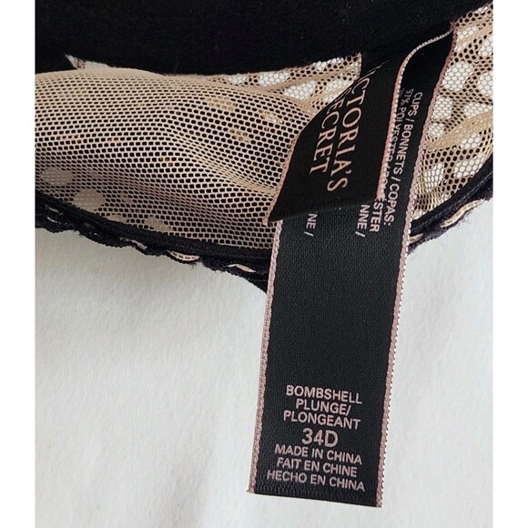 Victoria's Secret Push-Up Bras Lot (3) 34D Padded Sexy Lingerie Bundle - Picture 9 of 16